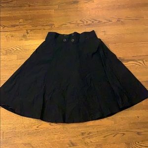 Black skirt